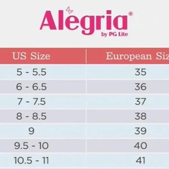 EUC Alegria Recovery Ode Aqua Gloss Sandals US Size 6/6.5 (EU 36) - Picture 14 of 14